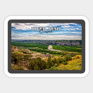 River Bend Overlook Sticker